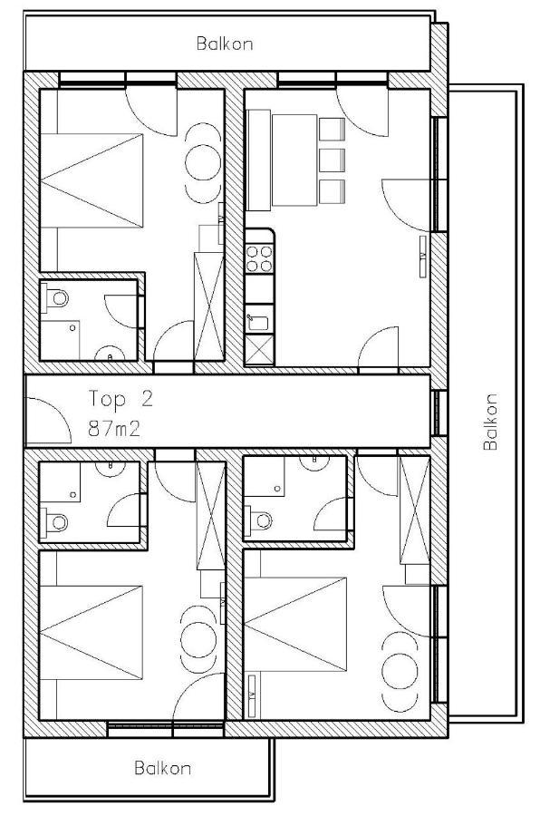 Roessle Appartement Bezau Exterior photo